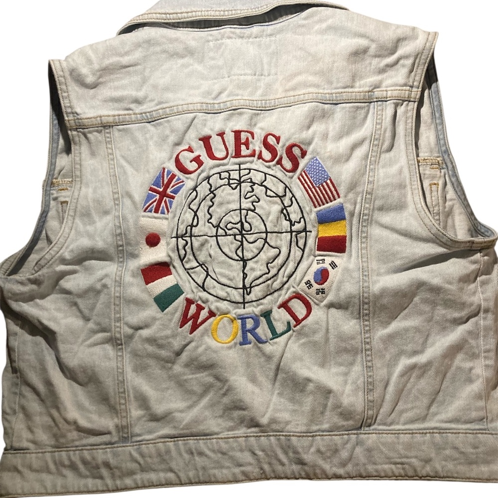 Guess World Denim Vest